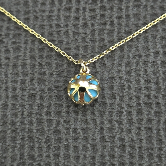 Kate Spade♠️ "That Sparkle" Turquoise🩵 Pendant Necklace - NWT - Picture 10 of 16